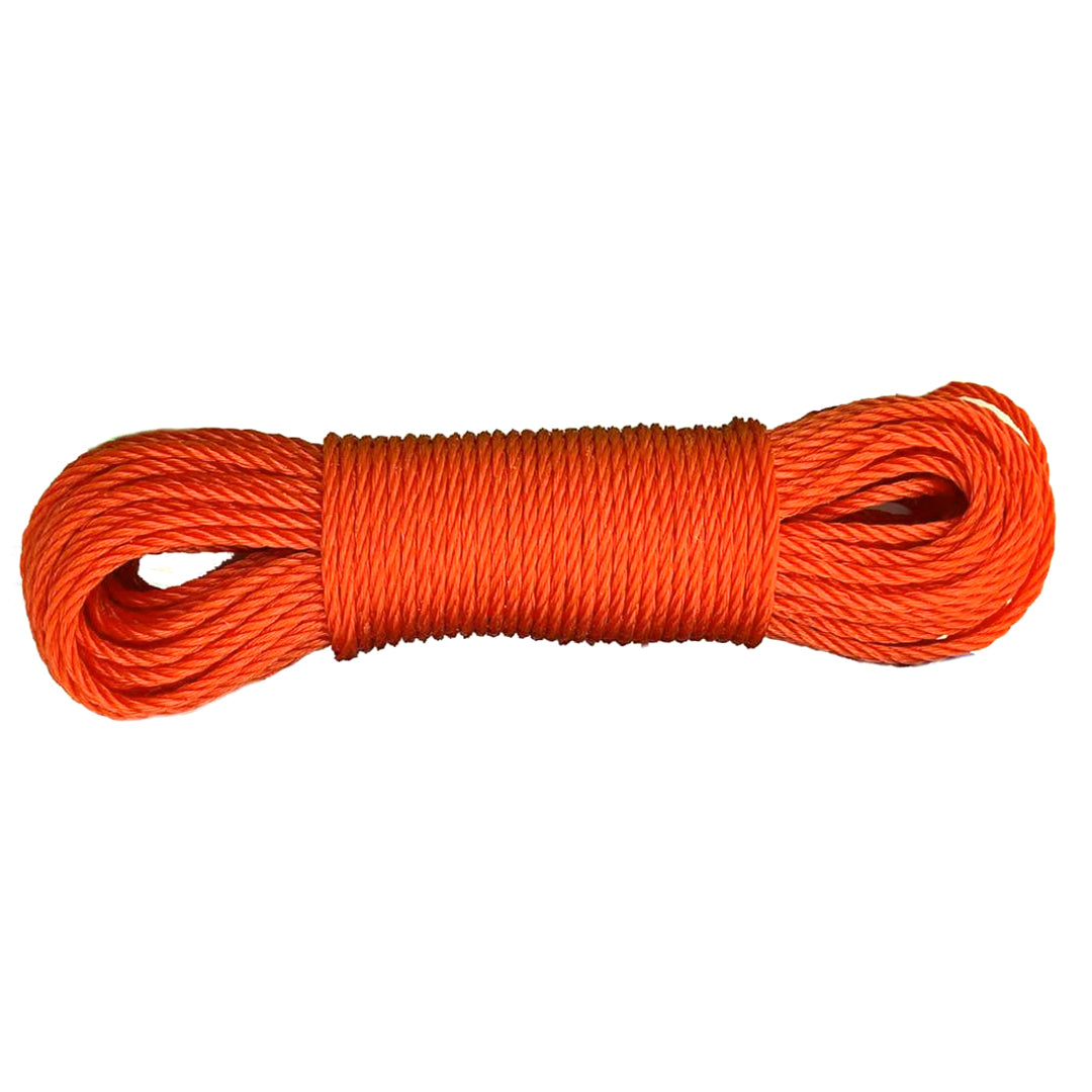 Radius Pe Orange Clothes Line 30 Metre - Rope & Line Dynamite Hardware
