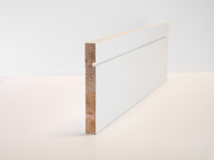 Seadec Optima Shaker Deluxe Primed Skirting solid wood core
