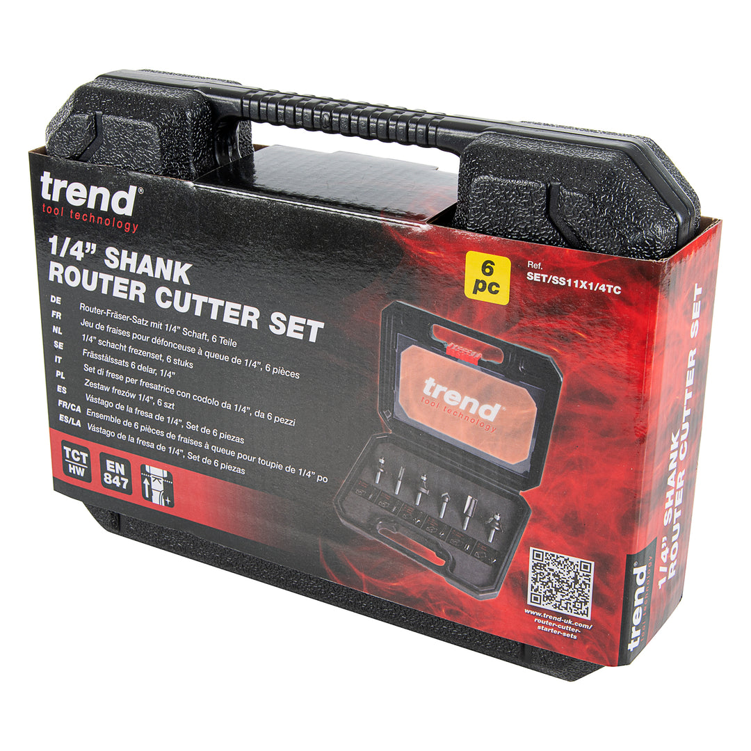 TREND - 6pc starter cutter set 1/4