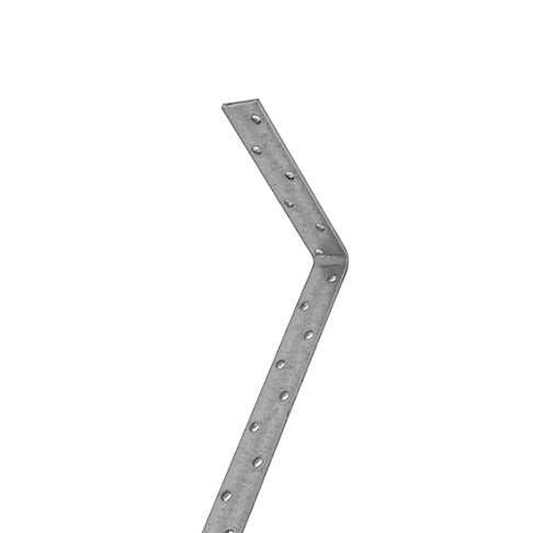 Radius 900mm Galv Restraint Straps Bent - Metal Straps Dynamite Hardware