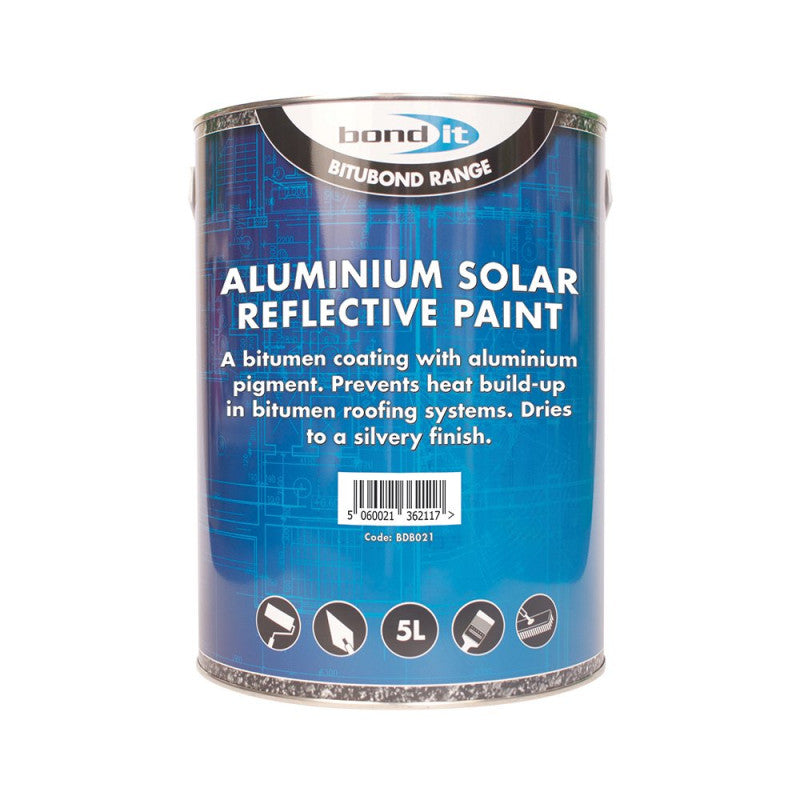 BOND-IT ALUMINIUM SOLAR REFLECTIVE PAINT - Dynamite Hardware