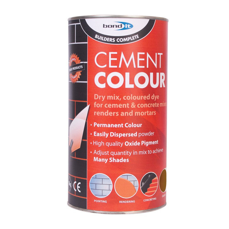 POWDERED CEMENT DYE 1KG DARK BROWN - Dynamite Hardware