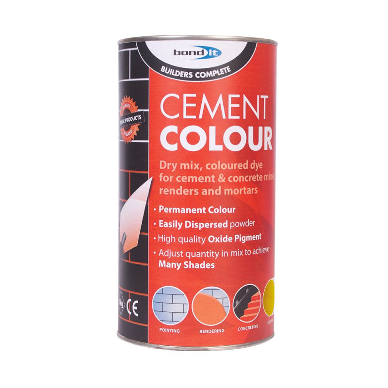 POWDERED CEMENT DYE 1KG BUFF - Dynamite Hardware