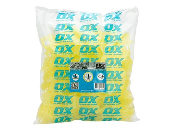 OX Pro Tile Level System - 3mm x 13mm Spacers (250 Pack)
