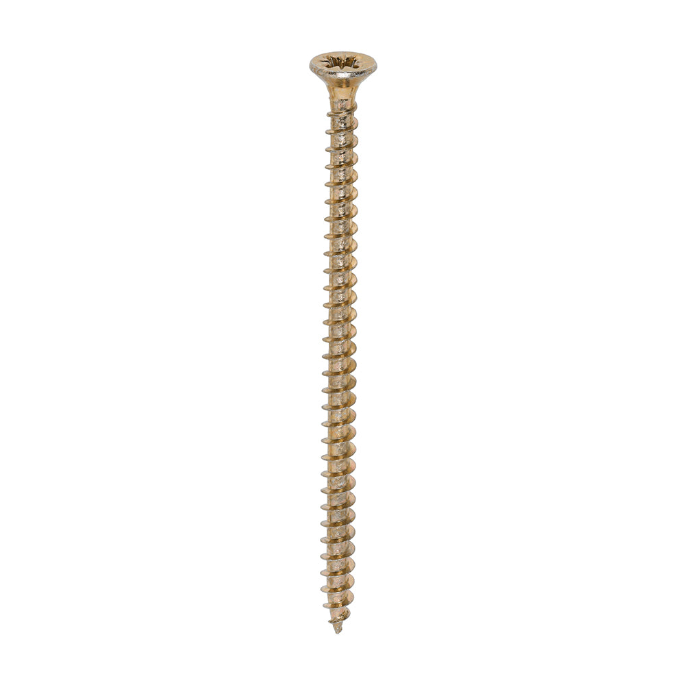 Solo Chipboard & Woodscrews - PZ - Double Countersunk - Yellow 4.0 x 70mm (200 QTY) - Dynamite Hardware