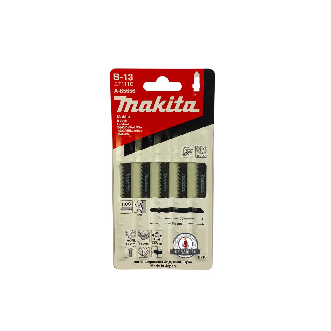 MAKITA WOOD CUTTING JIGSAW BLADES