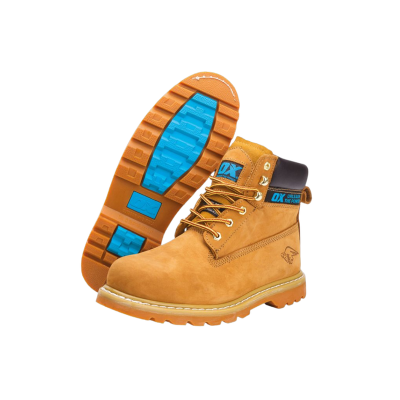 OX HONEY NUBUCK SAFETY BOOTS BUY ANY 2 PAIRS FOR €120.00!! - Dynamite Hardware