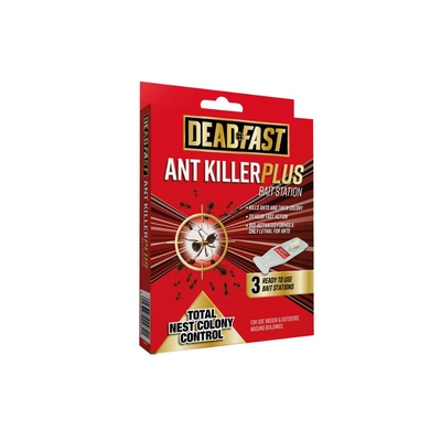 Deadfast Ant Killer Plus Bait Station 3 X 4g - Dynamite Hardware