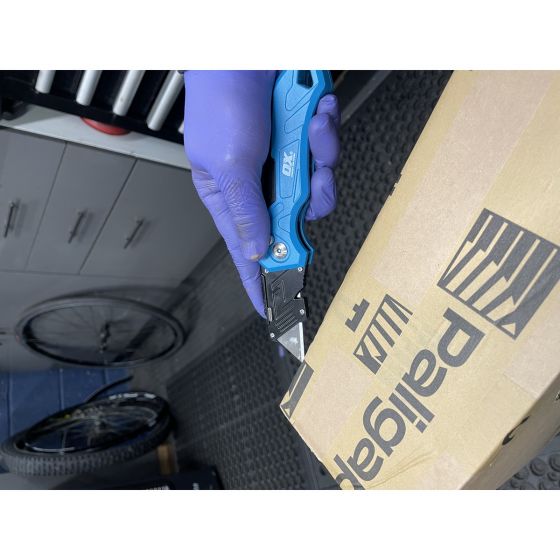 OX PRO HEAVY DUTY FIXED BLADE FOLDING KNIFE - Dynamite Hardware