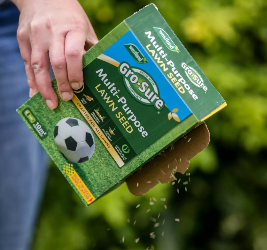 Gro-Sure Multi Purpose Lawn Seed 5M2 Box BUY 2 FOR €9.99 - Dynamite Hardware