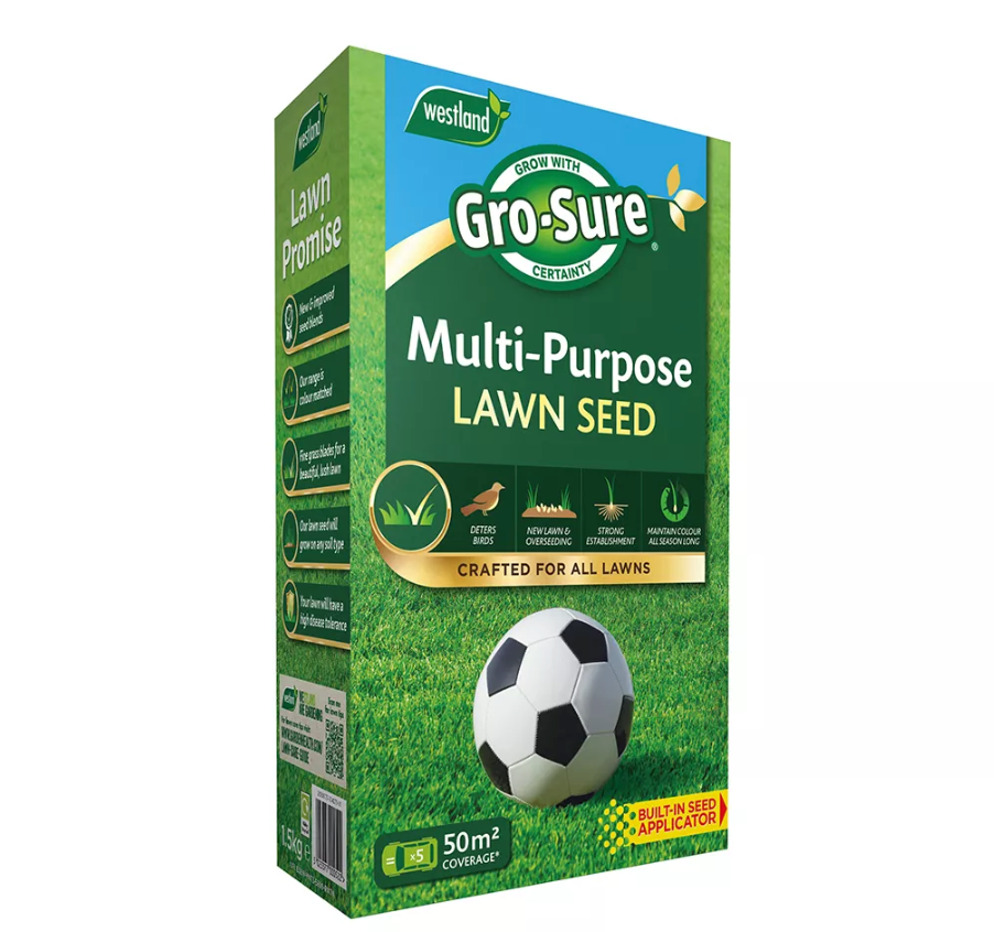 Gro-Sure Multi Purpose Lawn Seed 50M2
