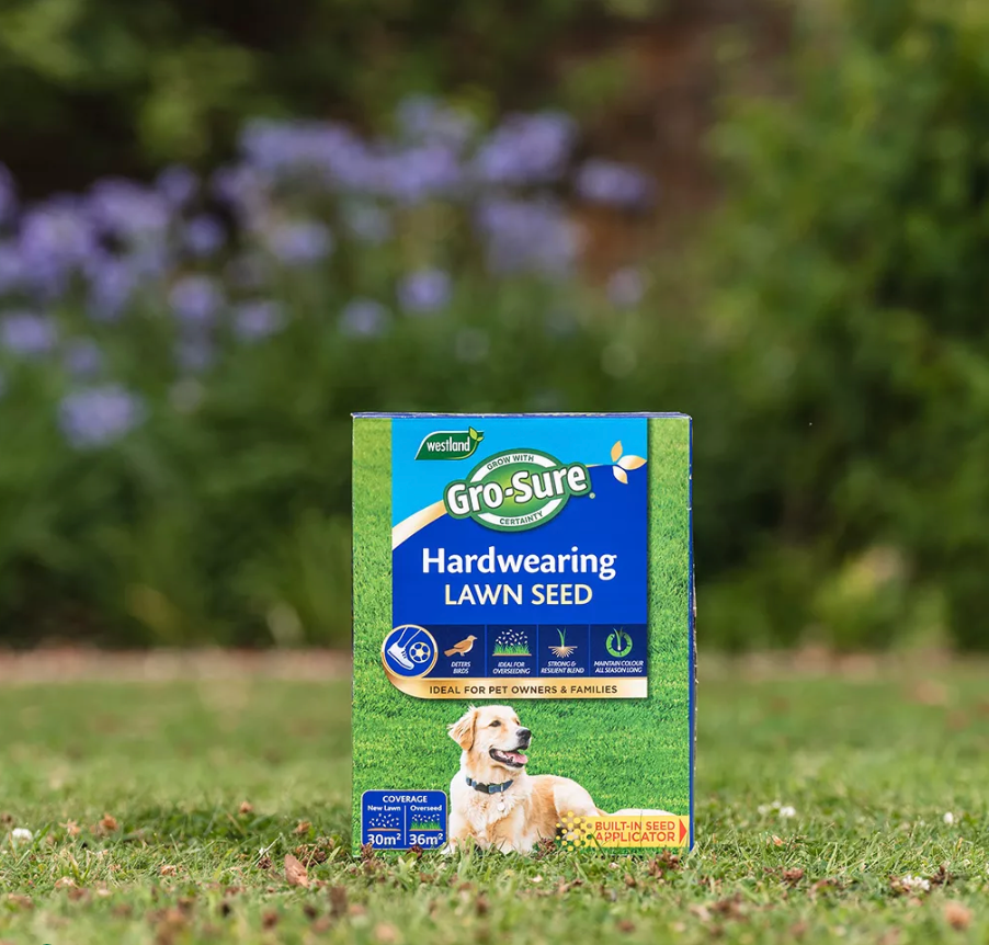 Gro-Sure Hard Wearing Lawn Seed Box 30M2 - Dynamite Hardware