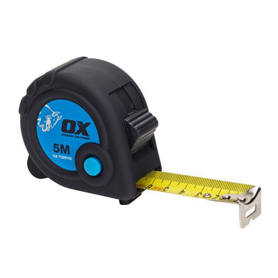 OX TRADE TAPE MEASURE 5M BUY 2 FOR €10.00 - Dynamite Hardware