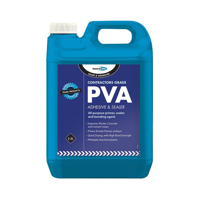 CONTRACTORS GRADE PVA ADMIX ADHESIVE & SEALER (CLICK TO SEE MULTI-BUY RATES) - Dynamite Hardware
