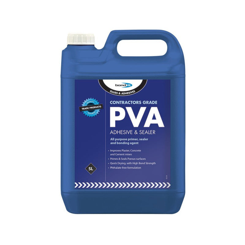 CONTRACTORS GRADE PVA ADMIX ADHESIVE & SEALER (CLICK TO SEE MULTI-BUY RATES) - Dynamite Hardware