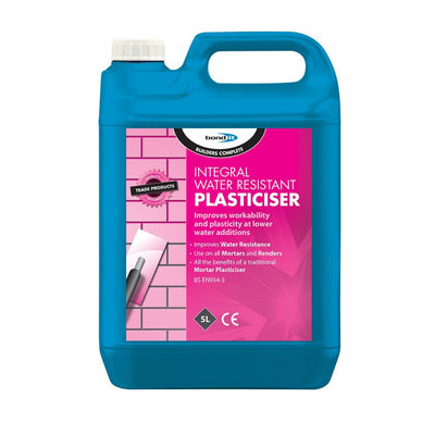 INTEGRAL WATER RESISTANT PLASTICISER 5LTR (CLICK TO SEE MULTI-BUY RATES) - Dynamite Hardware
